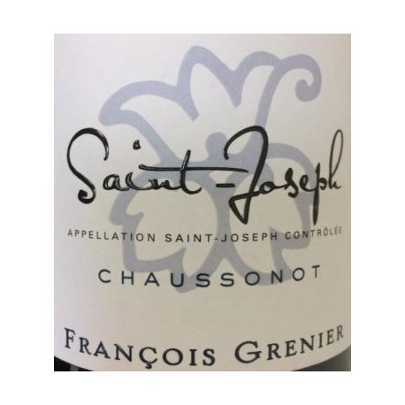 Domaine Francois Grenier Saint Joseph "Chaussonot" rouge 2016 magnum