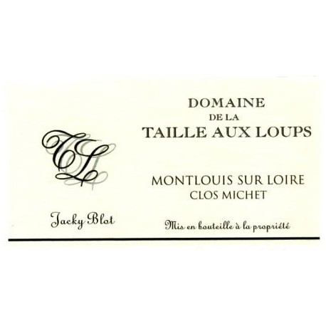 Domaine de la Taille aux Loups Montlouis-sur-Loire "Clos Michet" 2017 etiquette Domaine de la Taille aux Loups Montlouis-sur-Loire "Clos Michet" 2017 etiquette