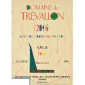 Domaine de Trévallon rouge 2016 etiquette Domaine de Trévallon rouge 2016 etiquette