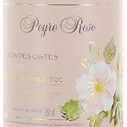 Domaine Peyre Rose Languedoc Clos des Cistes 2009 etiquette