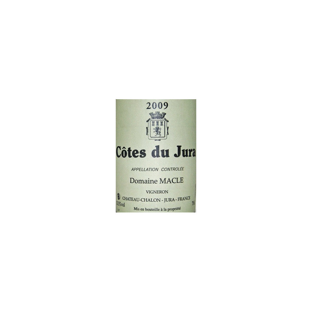 Domaine Jean Macle Cotes du Jura "chardonnay Savagnin" dry white 2009 Domaine Jean Macle Cotes du Jura "chardonnay Savagnin" dry white 2009