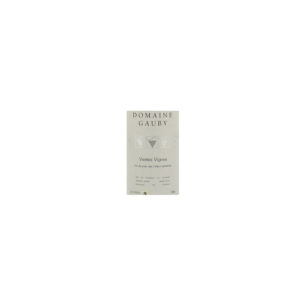 Domaine Gauby "Vieilles Vignes" blanc sec 2009 (75 cl) Domaine Gauby "Vieilles Vignes" blanc sec 2009 (75 cl)