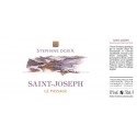 Domaine Stephane Ogier Saint Joseph Le Passage blanc 2018 etiquette