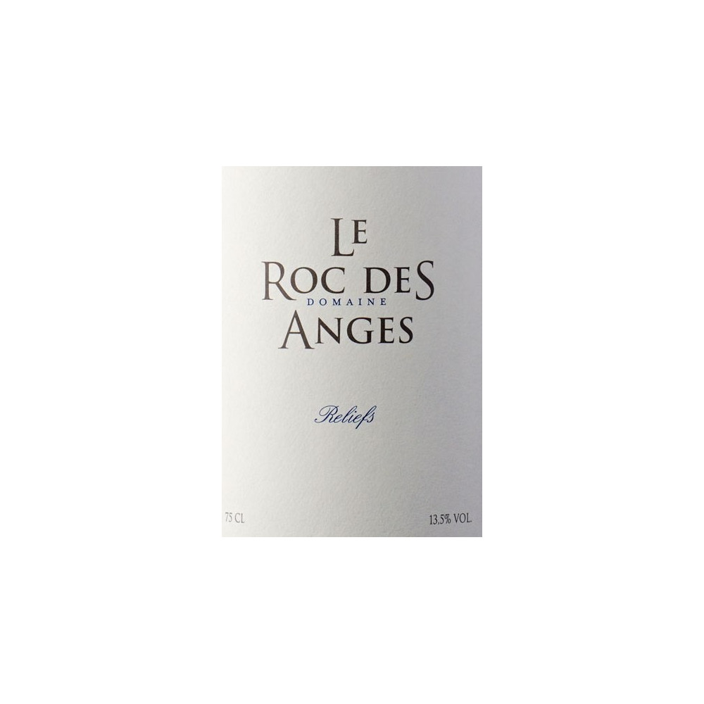 Le Roc des Anges "Reliefs" red 2011