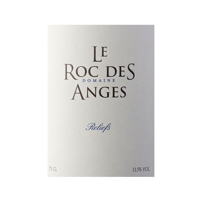 Cuvée Reliefs du Roc des Anges