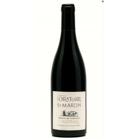 Domaine de l'Oratoire Saint-Martin Cairanne "Réserve des Seigneurs" rouge 2017 magnum Domaine de l'Oratoire Saint-Martin Cairanne "Réserve des Seigneurs" rouge 2017 magnum