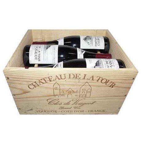 château de la Tour Clos Vougeot Grand Cru 2017 caisse bois