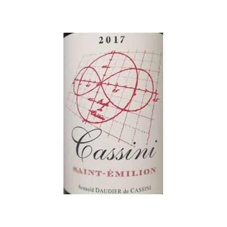 Domaine Cassini Saint-Emilion 2017 etiquette