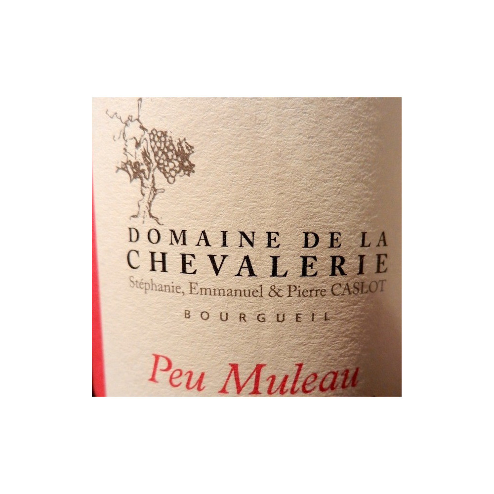 Domaine de La Chevalerie Bourgueil "Peu Muleau" red 2011 Domaine de La Chevalerie Bourgueil "Peu Muleau" red 2011