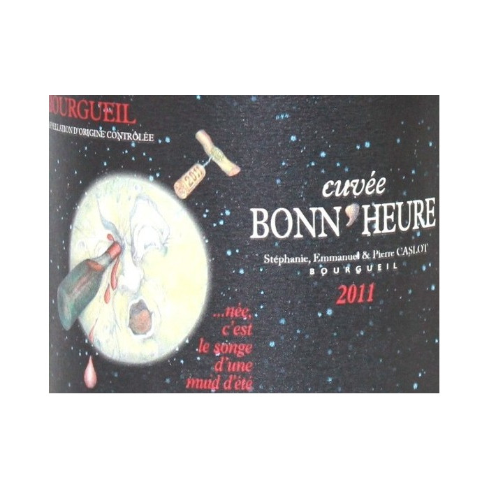 Domaine de La Chevalerie Bourgueil Bonn'heure rouge 2011 (75 cl) Domaine de La Chevalerie Bourgueil Bonn'heure rouge 2011 (75 cl)