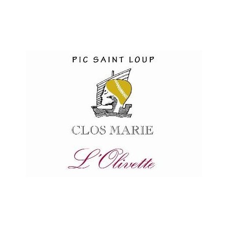Clos Marie - Pic Saint Loup "L'Olivette" red 2018 Clos Marie - Pic Saint Loup "L'Olivette" red 2018