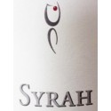 Domaine Christophe Curtat "Syrah d'Ardèche" 2018 etiquette  Domaine Christophe Curtat "Syrah d'Ardèche" 2018 etiquette