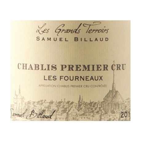 Domaine Samuel Billaud Chablis 1er cru les Fourneaux 2015 etiquette