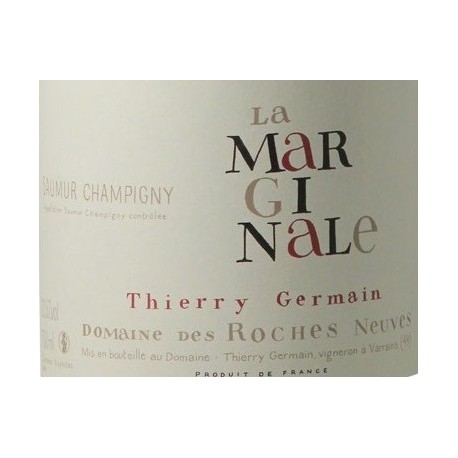 domaine des roches neuves saumur champigny la marginale 2018 étiquette