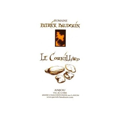 Domaine Patrick Baudouin Le Cornillard 2016 etiquette Domaine Patrick Baudouin Le Cornillard 2016 etiquette