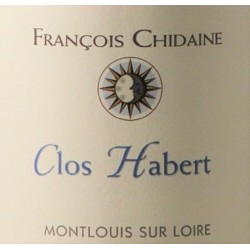 Domaine François Chidaine Montlouis "Clos Habert" blanc tendre 2018 2