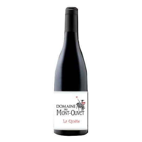 Clos du Mont-Olivet IGP "La Quête" (cinsault) rouge 2018 bouteille Clos du Mont-Olivet IGP "La Quête" (cinsault) rouge 2018 bouteille