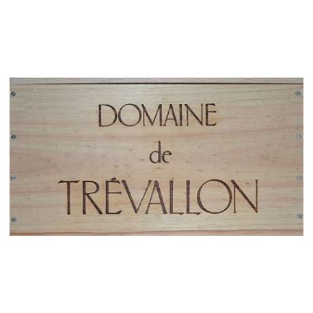 Domaine de Trévallon rouge 2007-2010 caisse bois