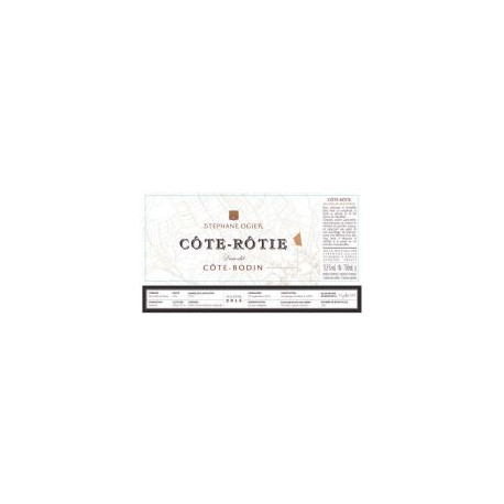 Stephane OGIER Cote Rotie selection de lieux-dits 2016 etiquette