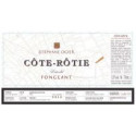 Stephane OGIER Cote Rotie selection de lieux-dits 2016 etiquette