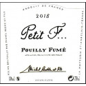 Domaine Michel Redde et fils Pouilly-Fumé "Petit F" blanc sec 2018 etiquette Domaine Michel Redde et fils Pouilly-Fumé "Petit F" blanc sec 2018 etiquette