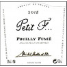 Domaine Michel Redde et fils Pouilly-Fumé "Petit F" blanc sec 2018 etiquette