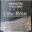 Francois VIllard Cote Rotie Gallet blanc 2017 etiquette bis