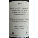 Domaine Georges Vernay Cotes du Rhone Sainte Agathe 2017 contre