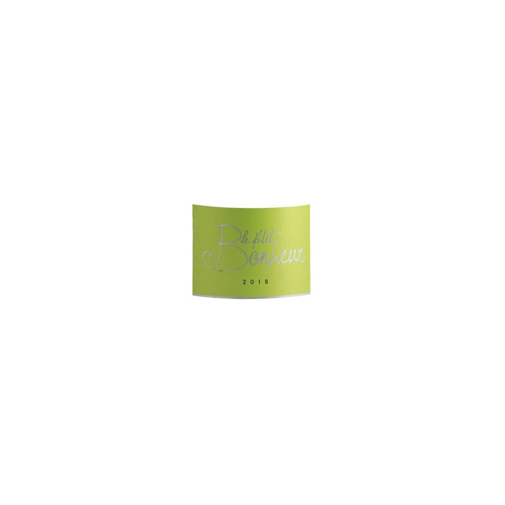 Domaine Prunier-Bonheur Coteaux Bourguignons "P'tit Bonheur" blanc sec 2018 etiquette