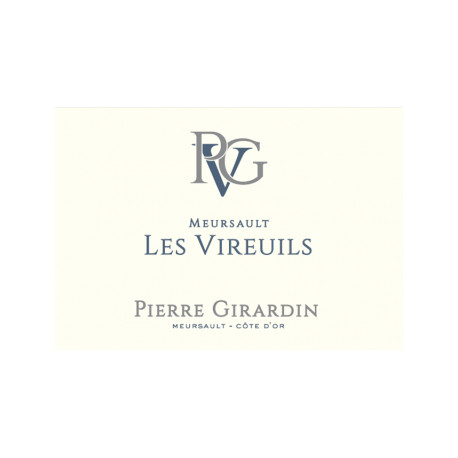Domaine Pierre Girardin Meursault "Les Vireuils" dry white 2018 Domaine Pierre Girardin Meursault "Les Vireuils" dry white 2018