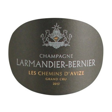 champagne Larmandier Bernier Les Chemins d'Avize 2013 etiquette